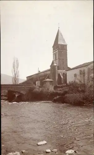 Ak Saint Étienne de Baïgorry Pyrénées Atlantiques, Eglise
