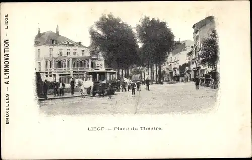 Ak Liège Lüttich Wallonien, Boulevard de la Sauveniere