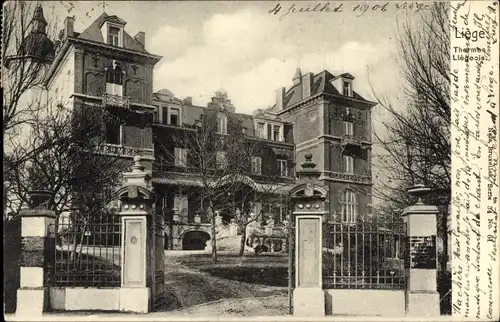 Ak Liège Lüttich Wallonien, Thermes  Liegeois