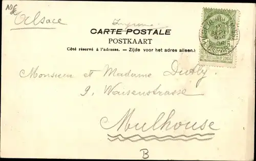 Ak Liège Lüttich Wallonien, Place St. Lambert