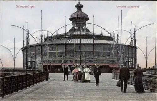 Ak Scheveningen Den Haag Südholland, Paviljoen Wandelpier