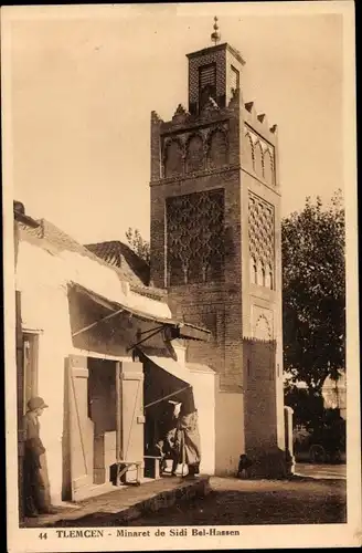 Ak Tlemcen Algerien, Minaret de Sidi Bel-Hassen