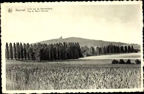 Ak Kemmel Heuvelland Westflandern, Vue du Mont Kemmel