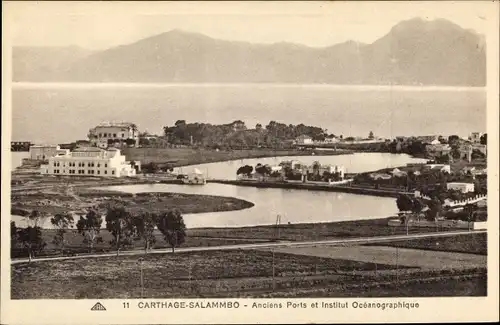 Ak Carthage-Salammbo Tunesien, Anciens Ports et Institut Oceanographique