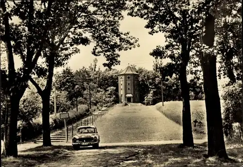 Ak Luckau in der Niederlausitz, Wasserturm an der Schanze