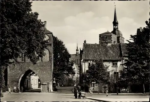 Ak Stralsund in Vorpommern, Kniepertor