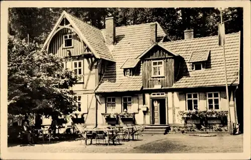 Ak Ilfeld am Harz Thüringen, Forsthaus Braunsteinhaus