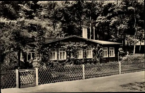 Ak Ilfeld am Harz Thüringen, FDGB-Vertragshaus Kleines Haus am Wald