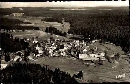 Ak Friedenweiler im Schwarzwald, Panorama, Fliegeraufnahme