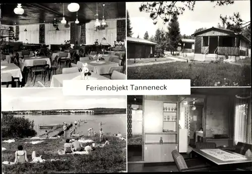 Ak Wesenberg in Mecklenburg, Erholungszentrum Am Tanneneck, ZBO Landbau VEB Wema Aschersleben
