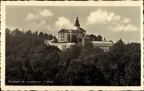 Ak Frýdlant v Čechách Friedland in Böhmen Reg Reichenberg, Schloss