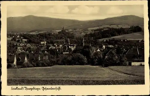 Ak Frýdlant v Čechách Friedland in Böhmen Reg Reichenberg, Gesamtansicht