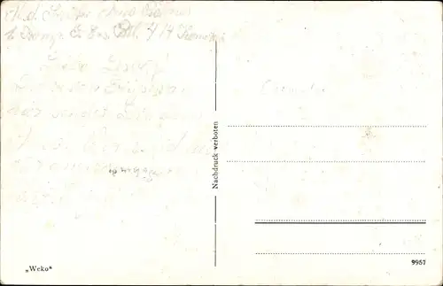 Ak Chomutov Komotau Region Aussig, Im Stadtpark