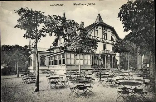 Ak Konstanz am Bodensee, Waldhaus Jakob
