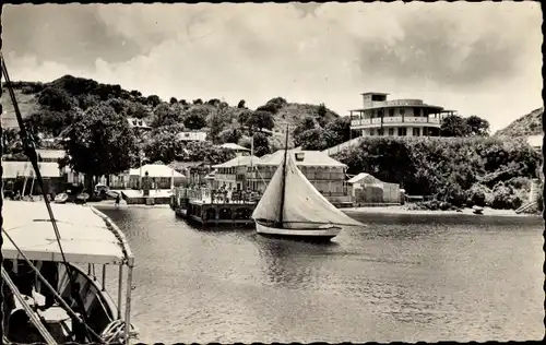 Ak Les Saintes Guadeloupe, Terre de Haut, Au terme du voyage