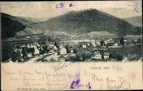 Ak Bad Urach in der Schwäbischen Alb, Panorama