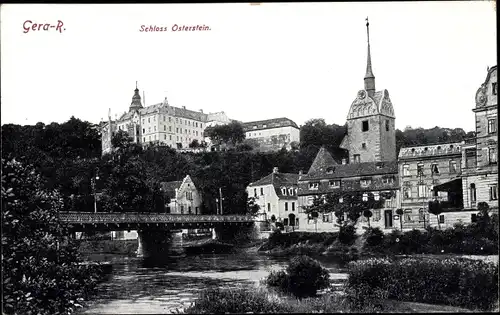 Ak Untermhaus Gera Thüringen, Schloss Osterstein