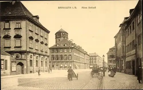 Ak Bayreuth in Oberfranken, Altes Schloss