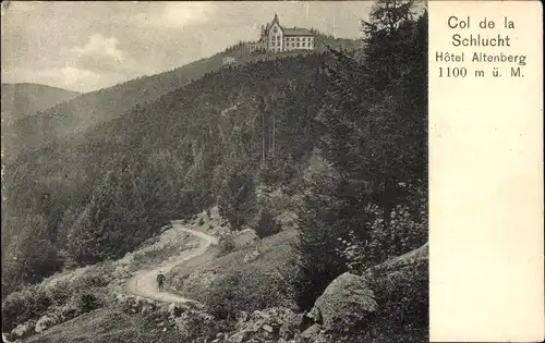 Ak Col de la Schlucht Vosges, Hotel Altenberg