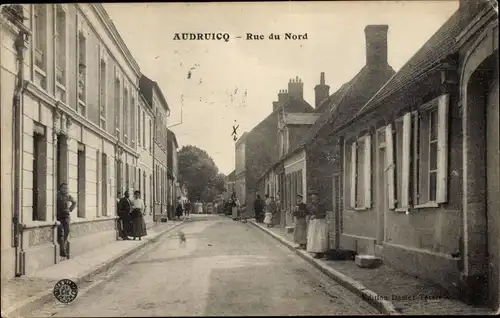 Ak Audruicq Pas de Calais, Rue du Nord