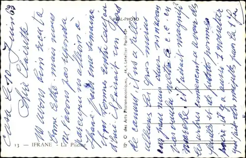 Ak Ifrane Marokko, La Piscine