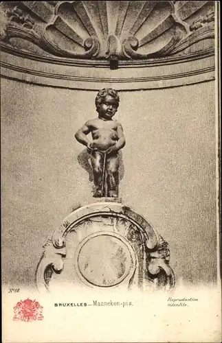 Ak Bruxelles Brüssel, Manneken-pis