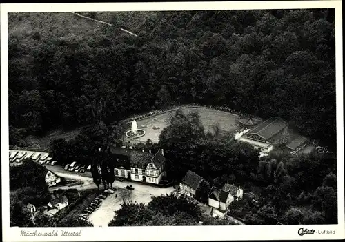 Ak Wald im Rheinland Solingen, Ittertal, Weck, Märchenwald, Fliegeraufnahme
