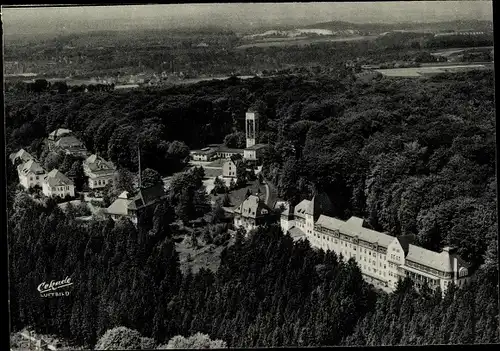 Ak Leichlingen im Rheinland, Fliegeraufnahme, Sanatorium Roderbirken