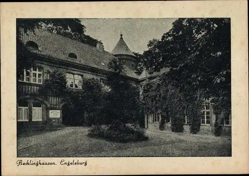 Ak Recklinghausen im Ruhrgebiet, Engelsburg