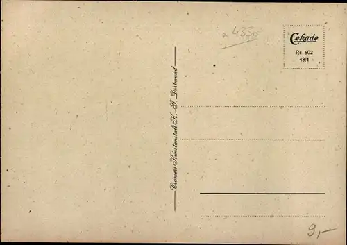 Ak Recklinghausen im Ruhrgebiet, Partie am Ehrenmal