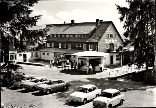 Ak Klingenthal im Vogtland Sachsen,  Sporthotel auf dem Aschberg