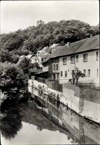 Ak Kranichfeld in Thüringen, Blick zum Oberschloss