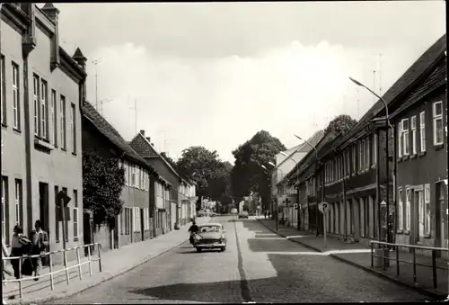 Ak Mirow Mecklenburgische Seenplatte, Karl-Marx-Straße