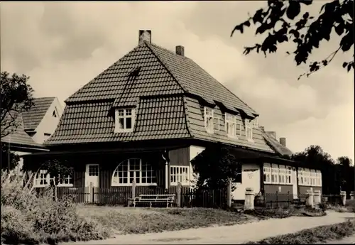 Ak Vitte Hiddensee Ostsee, HO Gaststätte Norderende