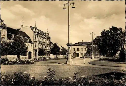 Ak Burg bei Magdeburg, Rolandplatz