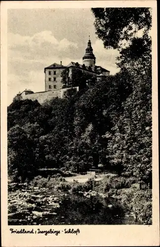 Ak Frýdlant v Čechách Friedland in Böhmen Reg Reichenberg, Schloss