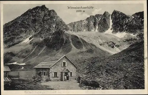 Ak Gries im Sulztal Tirol, Winnebachseehütte
