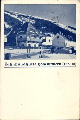 Ak Hohentauern Steiermark, Jahnbundhütte
