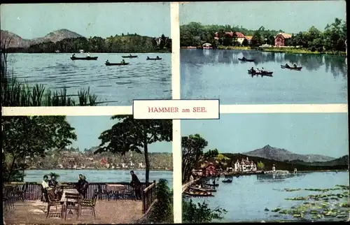 Ak Hamr na Jezeře Hammer am See Region Reichenberg, Hammersee