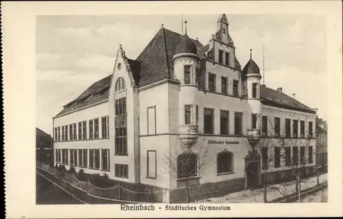 Ak Rheinbach im Rhein Sieg Kreis, Städtisches Gymnasium