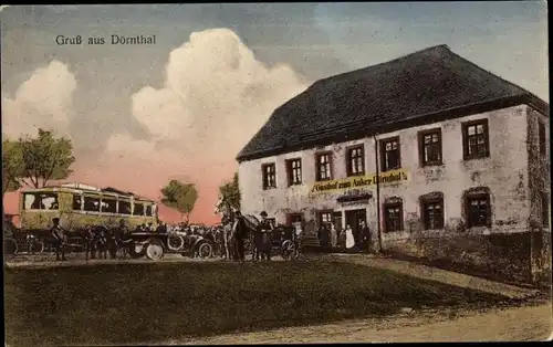 Ak Dörnthal Olbernhau im Erzgebirge Sachsen, Gasthof zum Anker