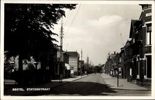 Ak Boxtel Nordbrabant Niederlande, Stationstraat