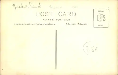 Foto Ak Patras in Griechenland, Rue Saint Andre, Autos