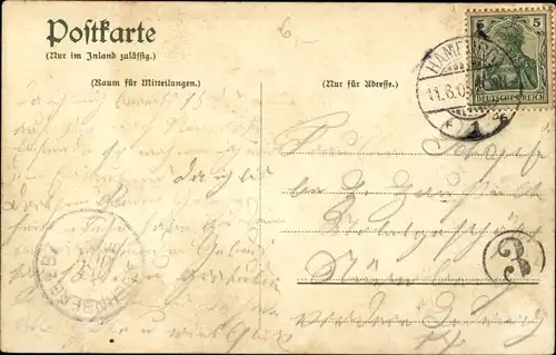 Ak Dampfer Deutschland, HAPAG