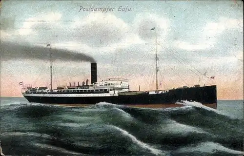 Ak Postdampfer Esne, DOAL