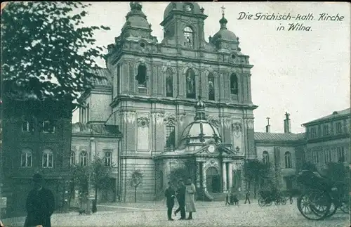 Ak Vilnius Wilna Litauen, Griechisch katholische Kirche