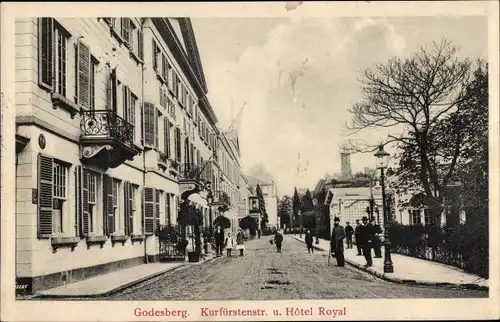 Ak Bad Godesberg Bonn am Rhein, Kurfürstenstraße, Hotel Royal