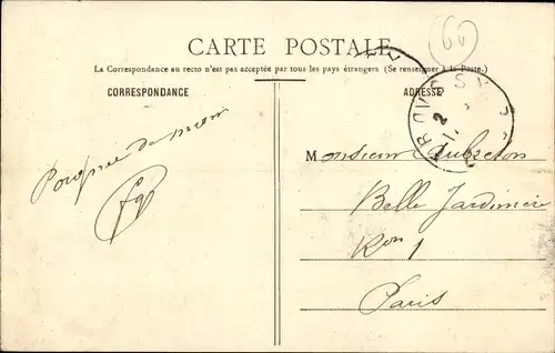 Ak Froissy Oise, Avenue des Tilleuls