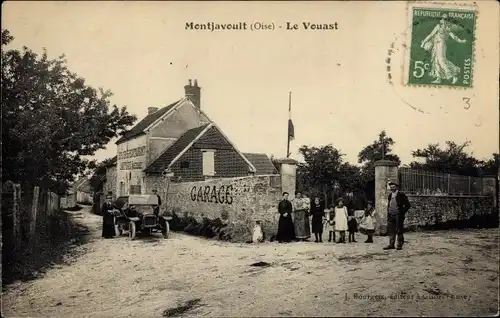 Ak Montjavoult Oise, Le Vouast