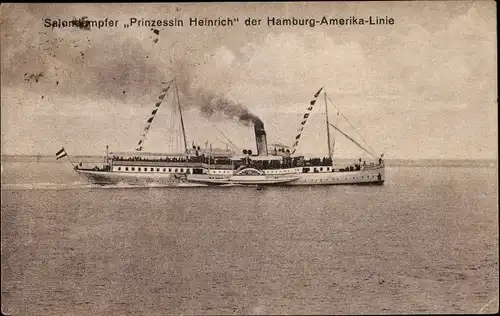 Ak Dampfer Prinzessin Heinrich, HAPAG